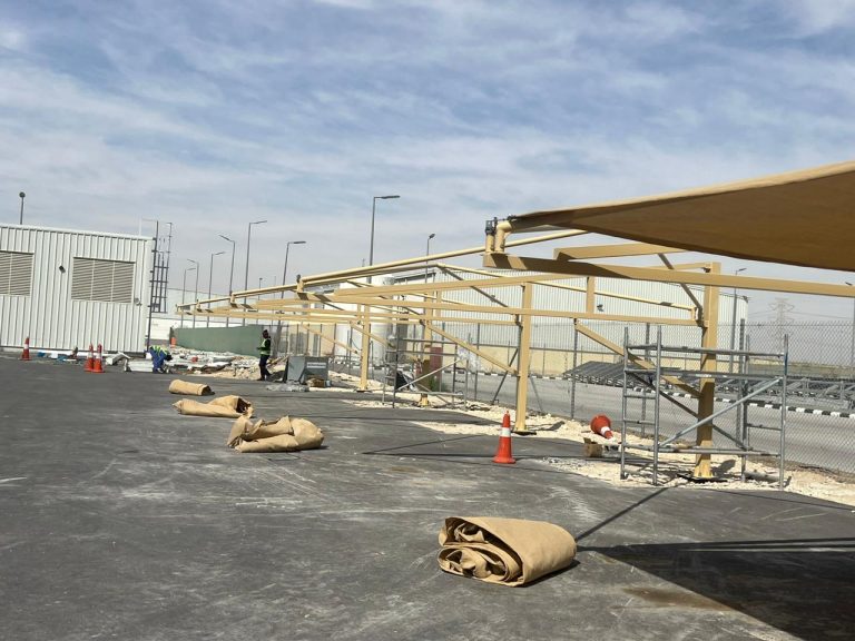 car parking shades suppliers in saudi arabia - dammam,