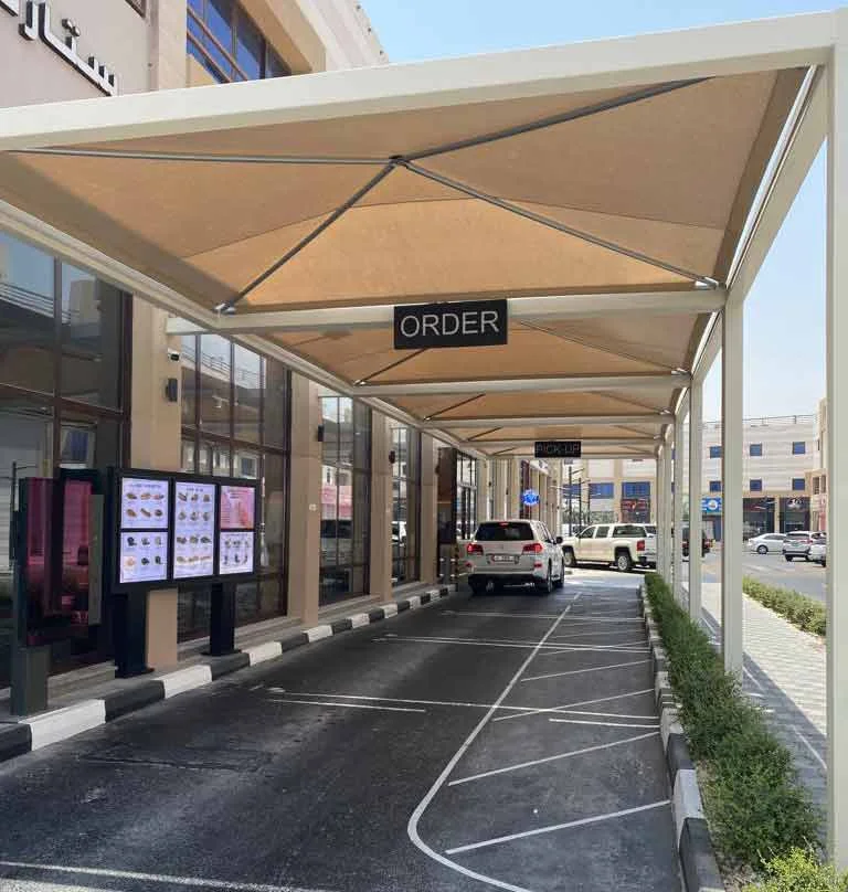 CAR parking shade in saudi arabia