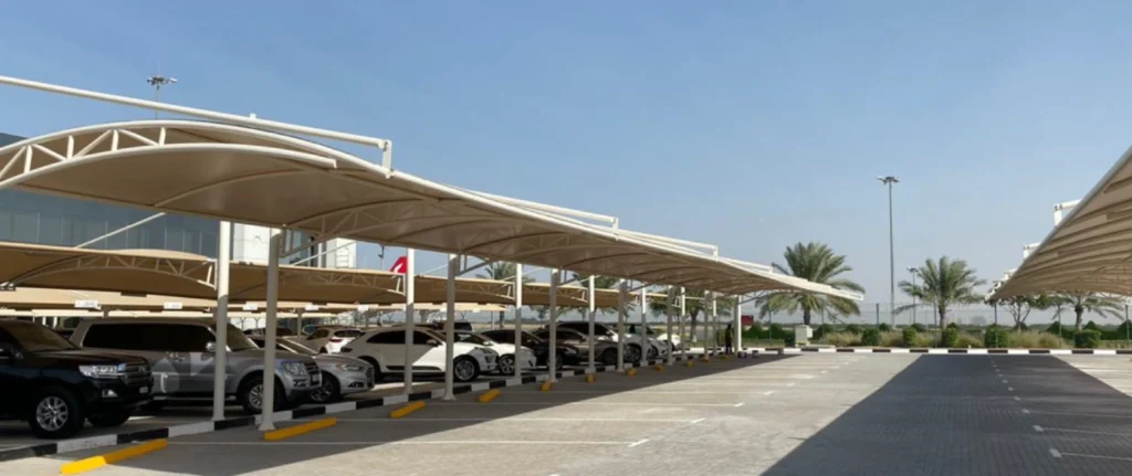car parking shade in saudi arabia